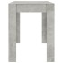 Mesa de comedor de madera de ingeniería gris 120x60x76