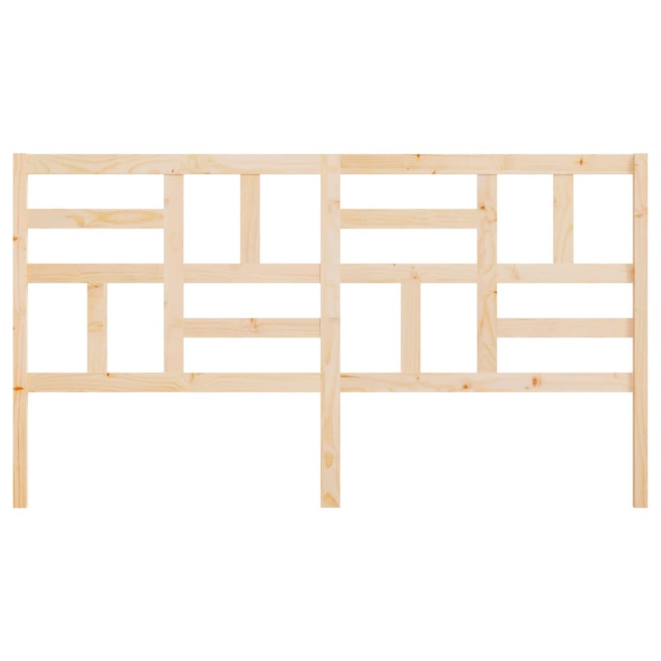 Cabecero de cama madera maciza de pino 186x4x104