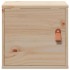 Armarios de pared 2 uds madera maciza de pino 31,5x30x30