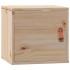 Armarios de pared 2 uds madera maciza de pino 31,5x30x30