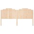 Cabecero de cama madera maciza de pino 206x4x110
