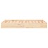 Estructura de cama sin colchón madera maciza 90x200