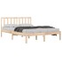 Estructura de cama madera maciza de pino 120x190