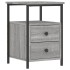 Mesitas noche 2 uds madera ingeniería gris Sonoma 34x35,5x50