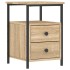 Mesita de noche madera de ingeniería roble Sonoma 34x35,5x50