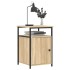 Mesitas noche 2 uds madera contrachapada color roble