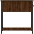 Mesitas noche 2 uds madera ingeniería marrón roble 30x60x60