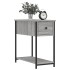 Mesitas noche 2 uds madera ingeniería gris Sonoma 30x60x60