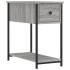 Mesitas noche 2 uds madera ingeniería gris Sonoma 30x60x60