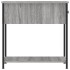 Mesitas noche 2 uds madera ingeniería gris Sonoma 30x60x60