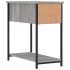 Mesitas noche 2 uds madera ingeniería gris Sonoma 30x60x60