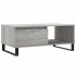 Mesa de centro madera contrachapada gris Sonoma 90x50x36,5