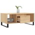 Mesa de centro madera contrachapada roble Sonoma 90x50x36,5