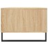 Mesa de centro madera contrachapada roble Sonoma 90x50x36,5