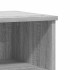 Mesita de noche 2 uds madera ingeniería gris Sonoma 40x35x50