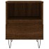 Mesitas noche 2 uds madera ingeniería marrón roble 40x35x50