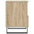 Mesita de noche madera de ingeniería roble Sonoma 40x35x50
