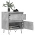 Mesitas noche 2 uds madera ingeniería gris hormigón 40x35x50