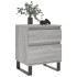 Mesita de noche madera de ingeniería gris Sonoma 40x35x50