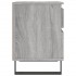 Mesita de noche madera de ingeniería gris Sonoma 40x35x50