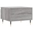Mesas de centro 2 uds madera ingeniería gris Sonoma 50x46x35