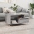 Mesa de centro madera contrachapada gris Sonoma 90x49x45