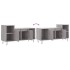 Mueble de TV madera contrachapada gris Sonoma 100x35x55