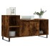 Mueble para TV madera contrachapada roble ahumado 100x35x55