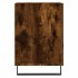 Mueble para TV madera contrachapada roble ahumado 100x35x55