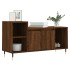 Mueble para TV madera contrachapada marrón roble 100x35x55