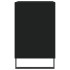 Mueble zapatero madera contrachapada negro 102x36x60