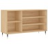 Mueble zapatero madera contrachapada roble Sonoma 102x36x60