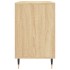 Mueble zapatero madera contrachapada roble Sonoma 102x36x60