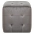 Mesitas de noche 2 unidades terciopelo gris 30x30x30