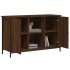 Mueble de TV madera de ingeniería marrón roble 100x35x65