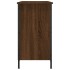 Mueble de TV madera de ingeniería marrón roble 100x35x65
