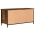 Mueble para TV madera contrachapada roble ahumado 100x40x50