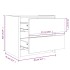 Mesitas de noche 2 uds madera maciza pino blanco 40x31x35,5