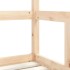 Estructura de cama para niños madera maciza de pino 70x140