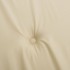Cojín silla de jardín respaldo alto 4 uds tela beige