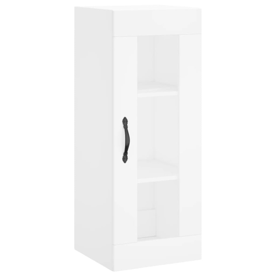 Armario de pared blanco 34,5x34x90
