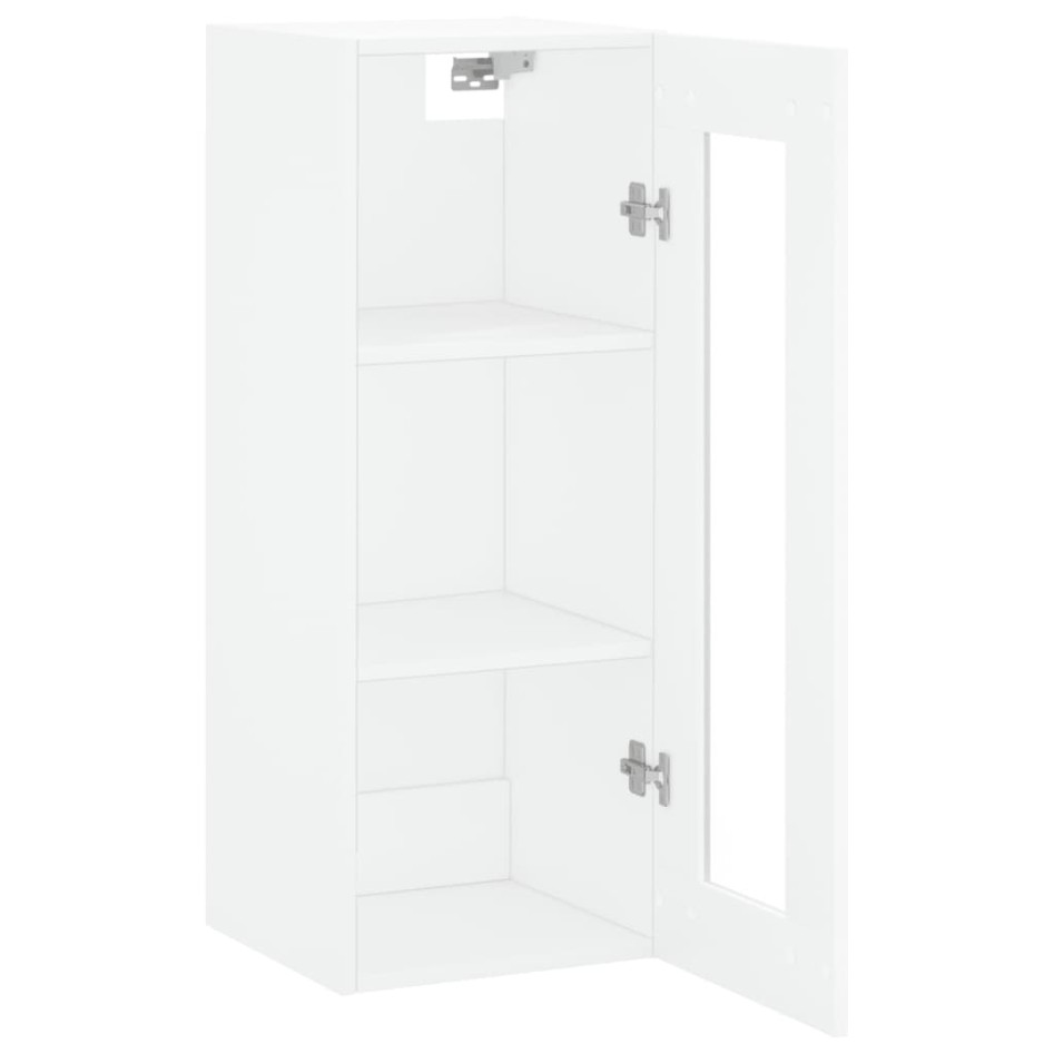 Armario de pared blanco 34,5x34x90