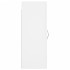 Armario de pared blanco 34,5x34x90