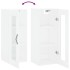 Armario de pared blanco 34,5x34x90