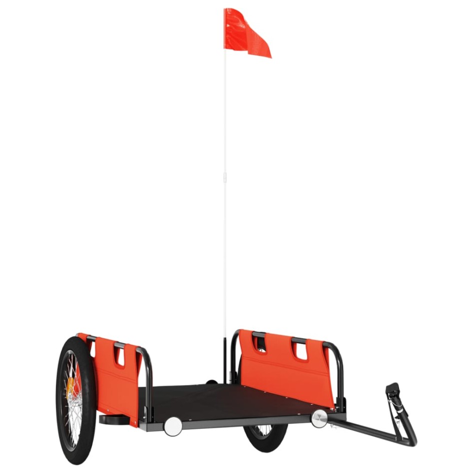 Remolque para bicicletas hierro y tela Oxford