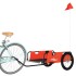 Remolque para bicicletas hierro y tela Oxford