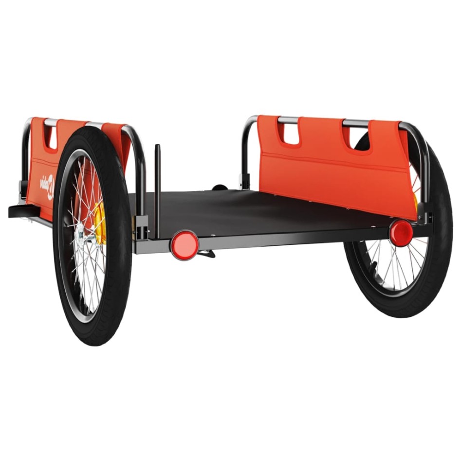 Remolque para bicicletas hierro y tela Oxford