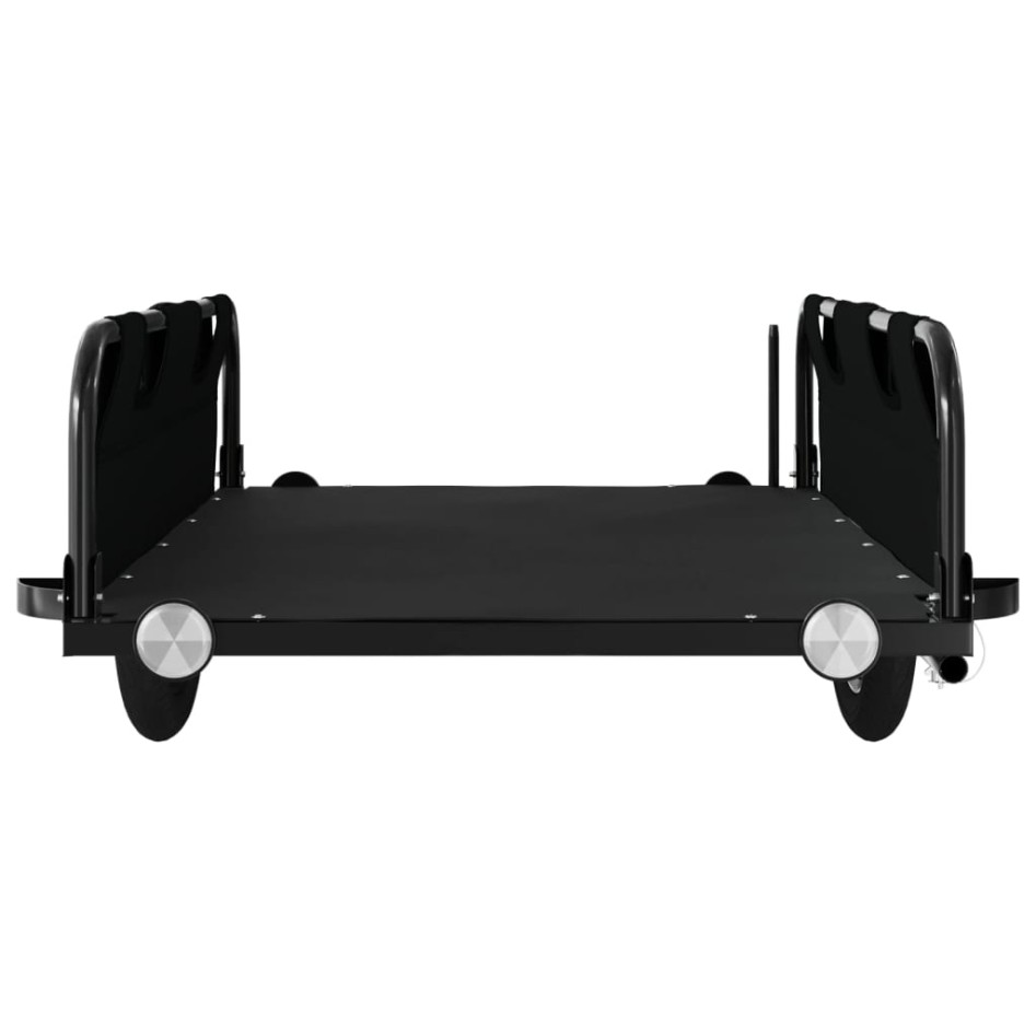 Remolque para bicicletas hierro y tela Oxford