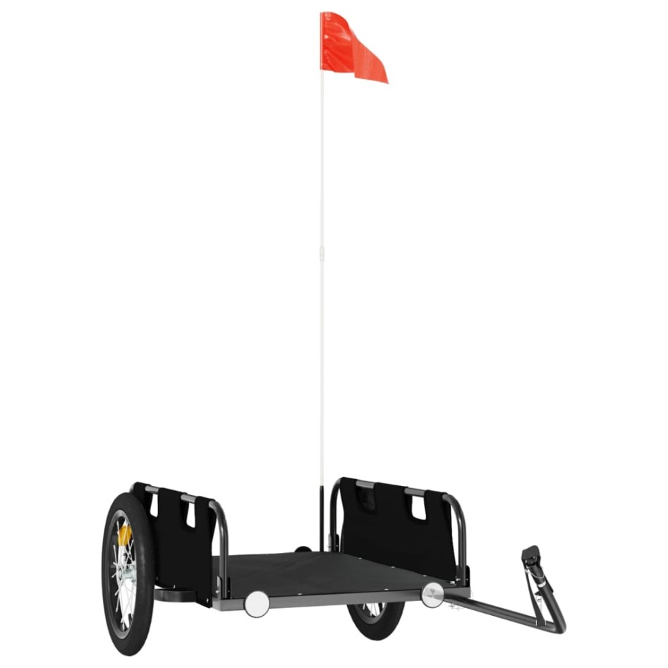 Remolque para bicicletas hierro y tela Oxford