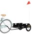 Remolque para bicicletas hierro y tela Oxford